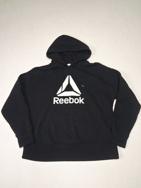 Reebok Black Logo Hoodie